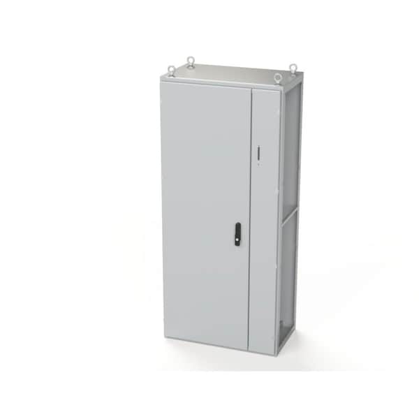 Saginaw Control & Engineering 3 Point Latch with Coinproof/Padlocking Swing Handle Electrical Enclosures, 70.87 in H, 18 in D SCE-SD180805LG - main